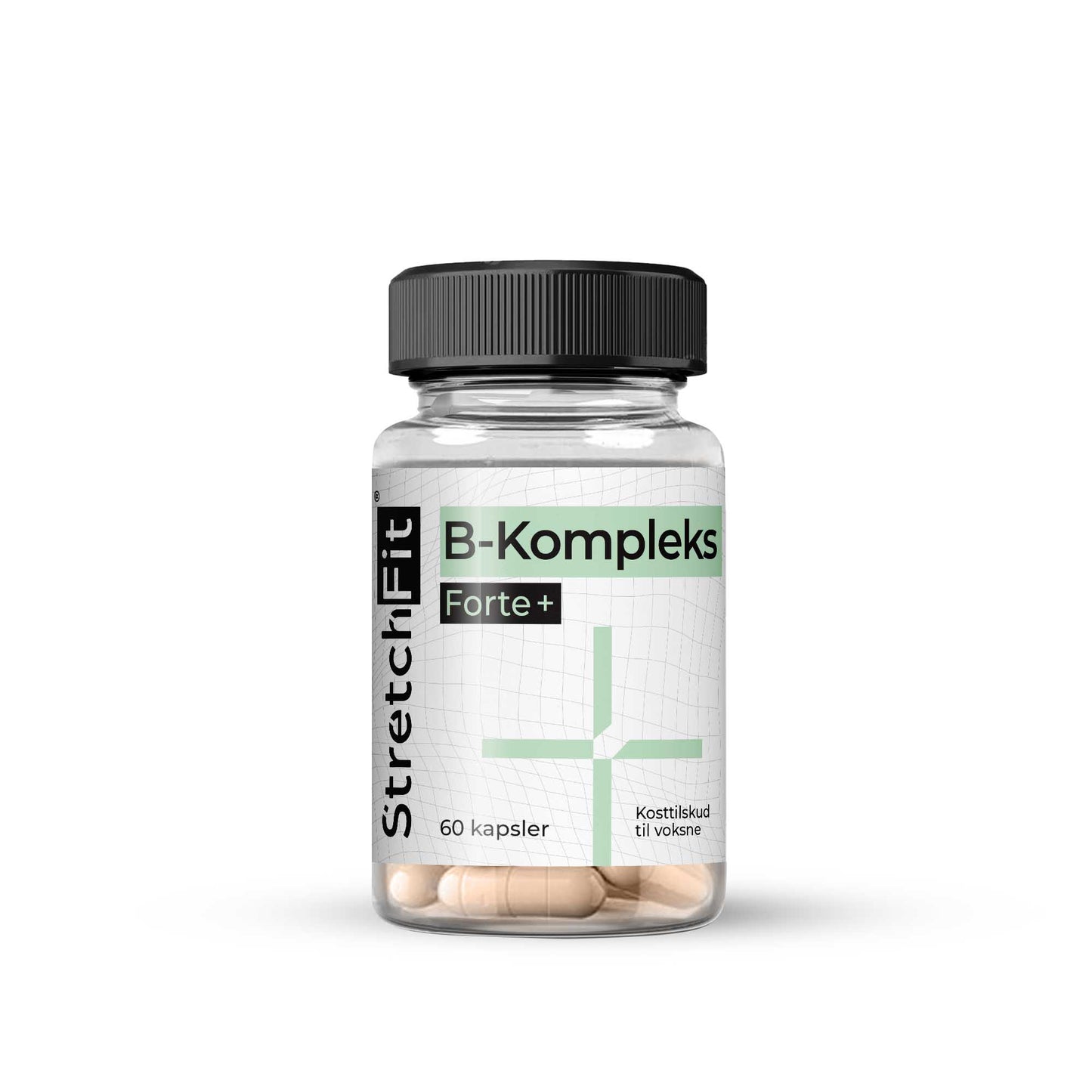 Vitamin B - Komplex Forte + StretchFit™ 60 kapsler