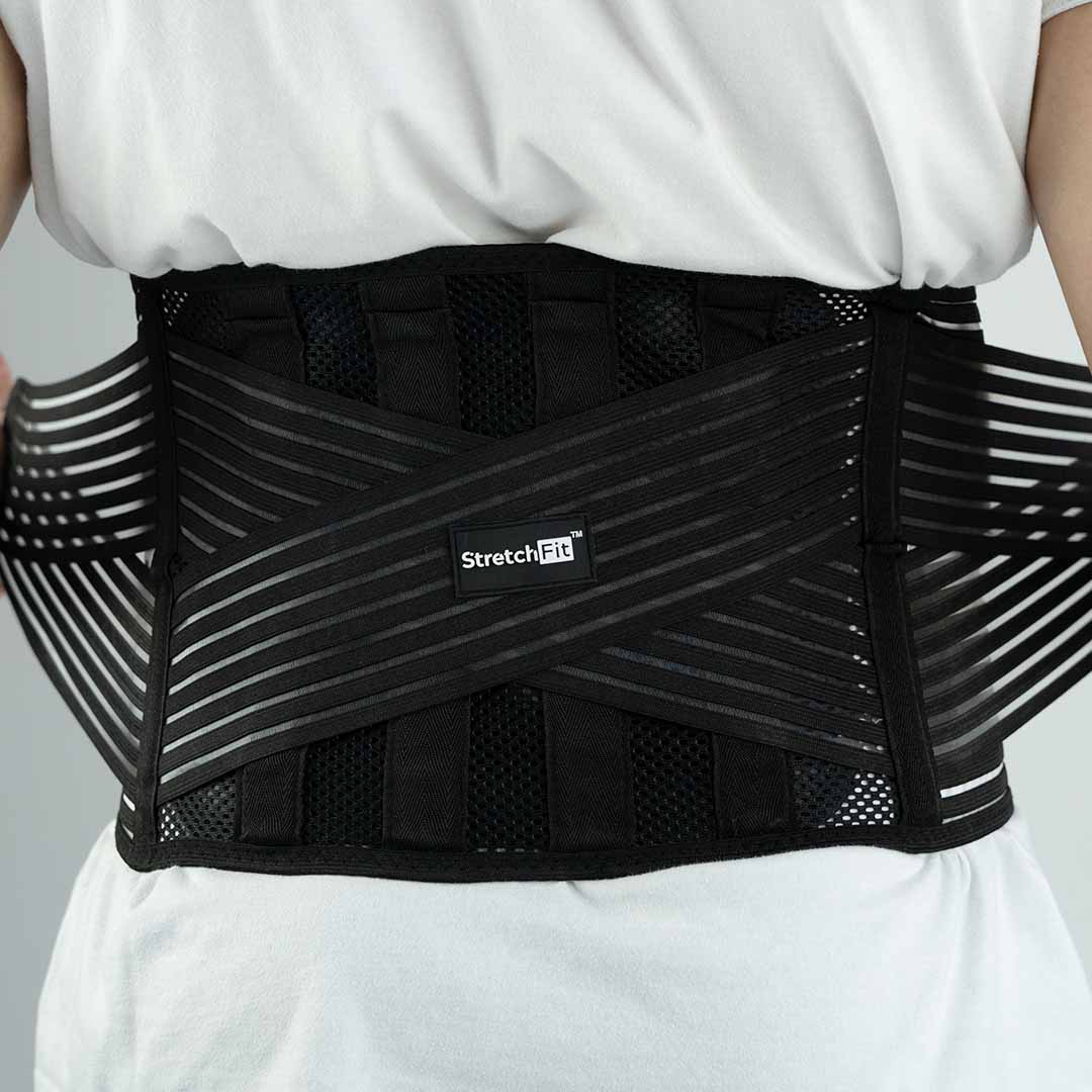rygbaelte lumbarflex bagfra detail