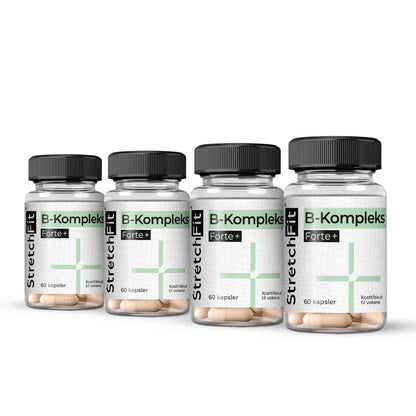 Vitamin B - Komplex Forte + StretchFit™ 60 kapsler