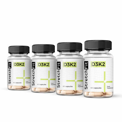 Vitamin D3K2 - StretchFit™ 60 kapsler