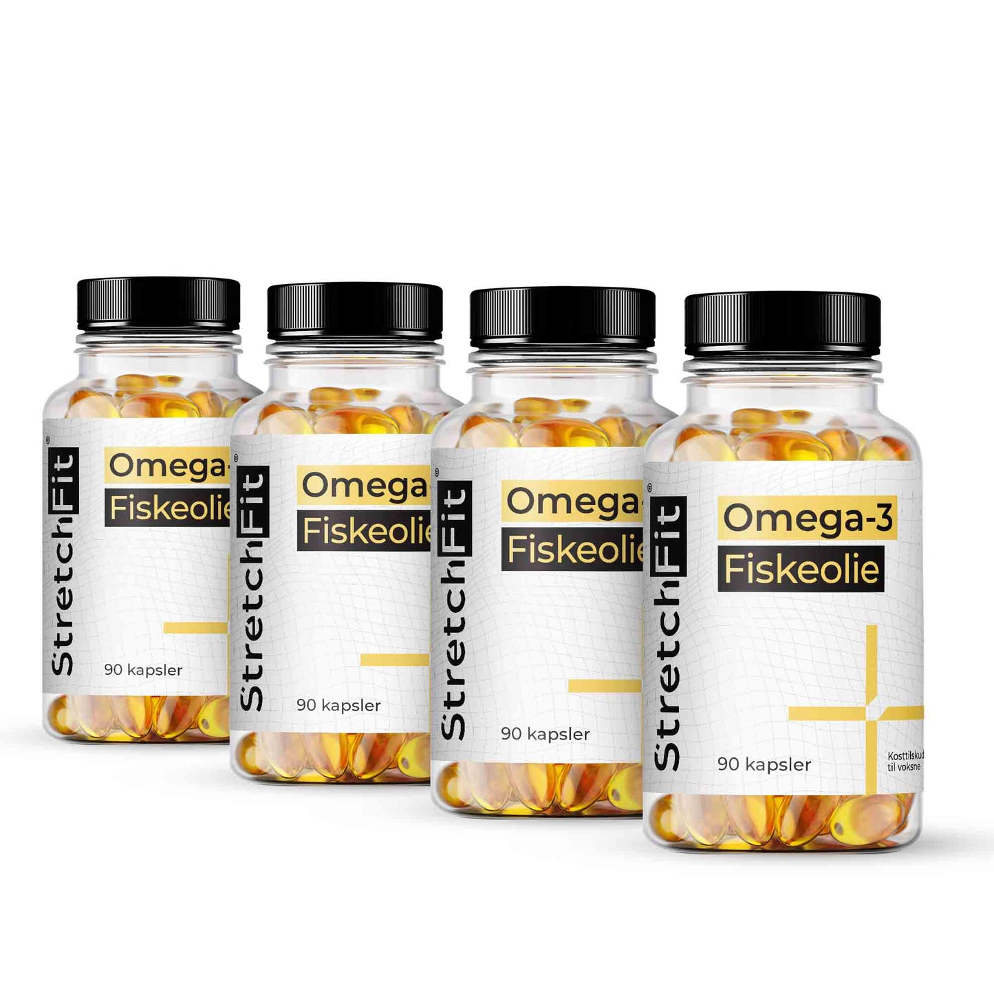 Omega 3 Fiskeolie - StretchFit™ 90 kapsler
